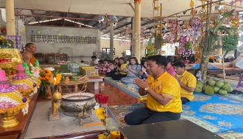 โรงเรียนอนุบาลหนองกอง ได้จัดทำโครงการวันสำคัญทางศาสนา (วันมาฆบูชา)